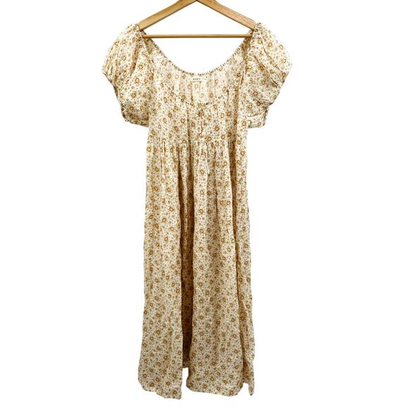 Doen Piazza Dress in Alabaster Countryside - Picture 3 of 10